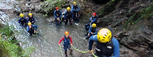 Descenso en barrancos