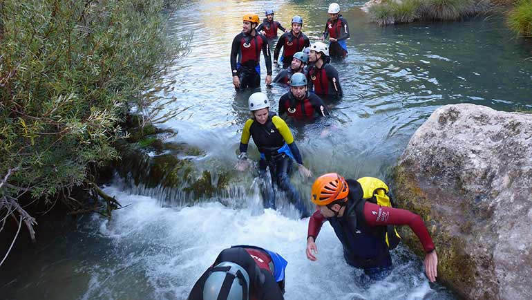 Descenso en barrancos