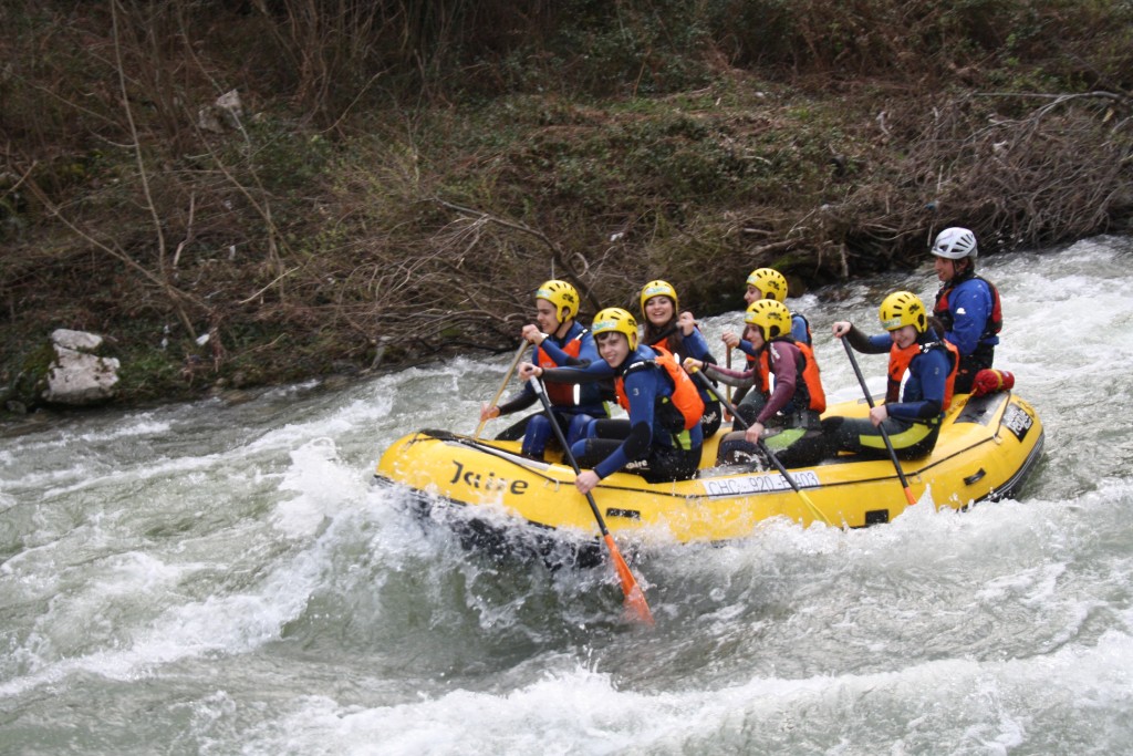 rafting